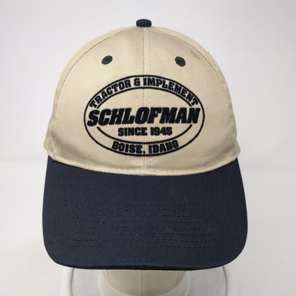 Schlofman Tractor & Implement Snapback Hat Brown … - image 2